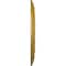 Ekena Millwork Dublin Ceiling Medallion (Fits Canopies up to 5 1/8"), 17 7/8"OD x 3 5/8"ID x 1 1/4"P, Pharaohs Gold CM17DUPGS - alternate 4